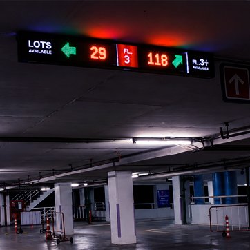 Parking guidance sign